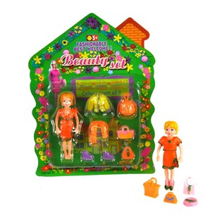 Klengt Poppeset op Kaart (6 Stk.)