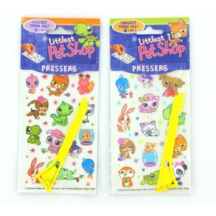 Littlest Pet Shop Rubbelbiller / Sticker (24 Stk.)