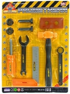 Spillsaachen-Handwierksset (6-st&eacute;ckeg)