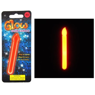 Knickliichter a K&auml;erzenform - Glow in the Dark (24 Stk.)