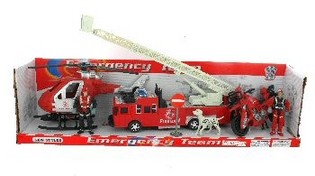 MEGA POMPIERS-SET