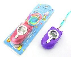 LCD-Auer zum Unh&auml;nke mat Handy-Form (24 St&eacute;ck)