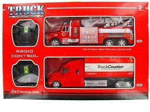 2-DEELEGTE RC TRUCK PAK