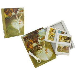 BUCH MAT KAARTEN - MODELL DEGAS D&Auml;NZER (1 Stk.)