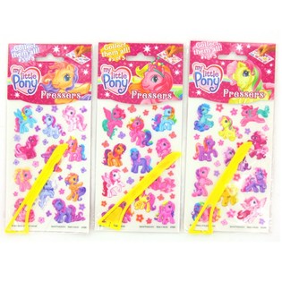 MY LITTLE PONY RUBBELBUDER / STICKEREN (24 Stk.)