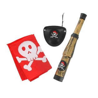 3-deeleg Piraten Set (24 Stk.)