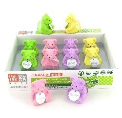 B&Auml;REN-GUMMI MAT AGEBAUTE BL&Auml;IST&Euml;FTSCH&Auml;RFER (20 Stk.)