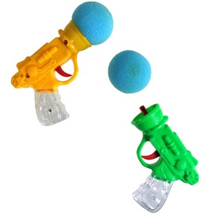 Spillsach-Pistoul mat Ball fir ze Sch&eacute;issen (24 Stk.)