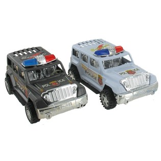 Friction Police Jeep (12 Stk.)