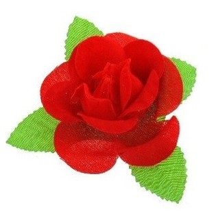 CORSAGE - ROUS MAT BLAT (24 Stk.)