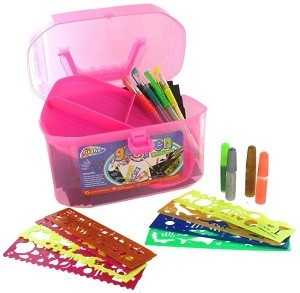 Bastelkoffer - Gelst&euml;fter & Kreativ-Set
