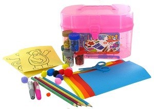 Bastelkoffi Glitter Art | Kreativt Bastelset am Koffi | {$companyname}