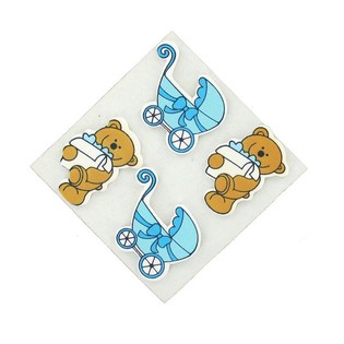 Dekoratiounssticker - Babyblo (20 St.)