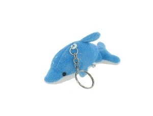 Pl&uuml;sch Delfin Schl&euml;sselunh&auml;nger (40 Stk.)