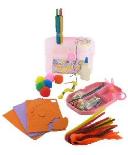 Bastelkoffer fir Kanner | Kreativen DIY Bastelset am Koffer B2B