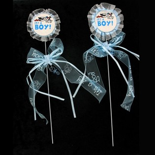 Gebuertskuch-Stecker - It's a Boy (12 Stk.)