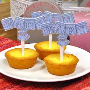 GEBUERTS CUPCAKE-PIKER - BABYBLO (12 Stk.)