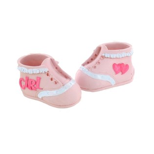 Gebuerts-Kuchentopper - Rosa Babyschong (2 Stk.)