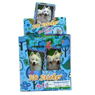 3D Sticker mat Bubblegum (36 Stk.)