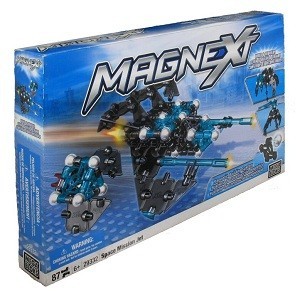 MEGABLOKS MAGNEXT SPACE MISSION JET - 29332 Magn&eacute;it-Bausatz