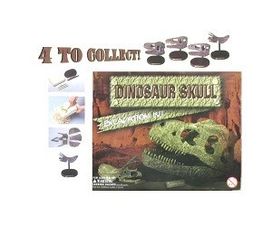 Dinosaurier-Sch&auml;del Ausgruewungsset (12 Stk.)