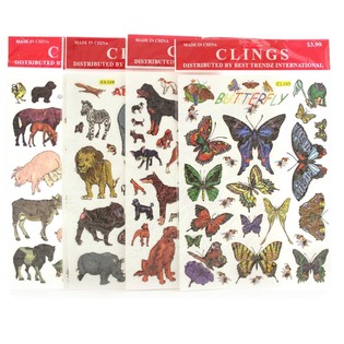 FENSTERSTICKER MAT D&Eacute;IEREN (48 Stk.)