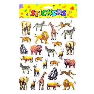 L&euml;schteg Stickeren (48 Stk.) - Sticker-Set fir Kanner