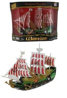 Piratesch&euml;ff Spillsaach mat Liicht an Toun (2 Stk.) | {$companyname}