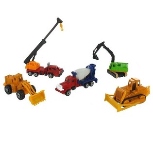 Metallen Bauautoen (35 Stk.)