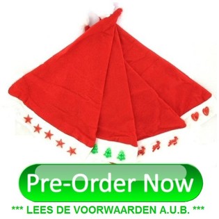 ASSORTI PAK LIGHTEND CHR&Euml;SCHTDAGSHITTEN (240 Stck.)