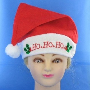 LIICHTEND CHR&Euml;SCHTDAGSMMUTT MAT "HO HO HO" (12 Stk.)