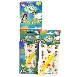 DISNEY FAIRIES D&Eacute;CALCOMANIEN / STICKEREN AN DISPLAY (48 Stk.)