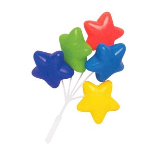CUPCAKE PRIKKER - ST&Auml;REN-BALLON-DRAUF (14 Stk.)