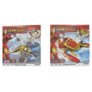 MEGABLOKS Iron Man 2 Gefier a Figur