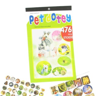 Stickerbuch Modell D&eacute;ieren (12 Stk.)