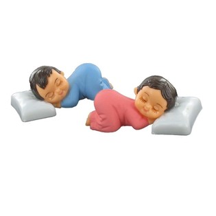 KUCHE DEKORATIOUN - SCHL&Ograve;FENDEN BABY MAT K&Euml;SSEN (56 St.)