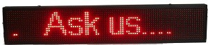 LED-Liichtreklamm Reklammssch&euml;ld