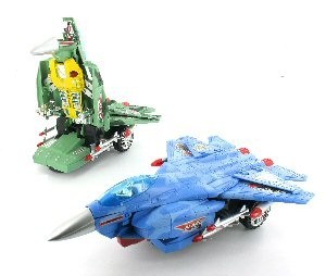 BUMP & GO F16 ROBOTER - Transform&eacute;ierbare Jet