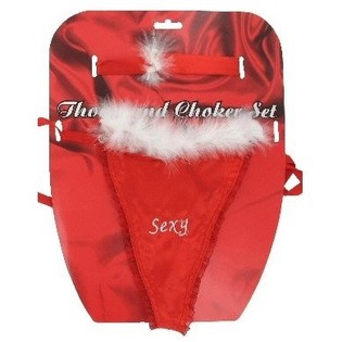 SEXY STRING A CHOKER OP KAART (12 St.)