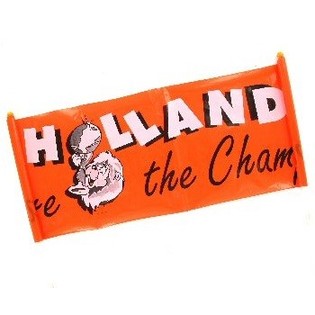 Foussball-WM Banner 'We Are the Champions' (36 Stk.)