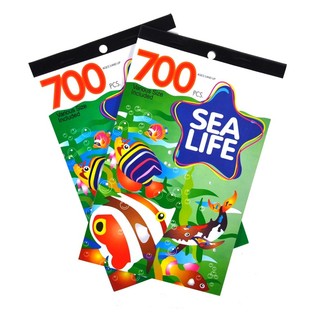 STICKER-BICHER MODELL: SEA LIFE (12 Stk.)
