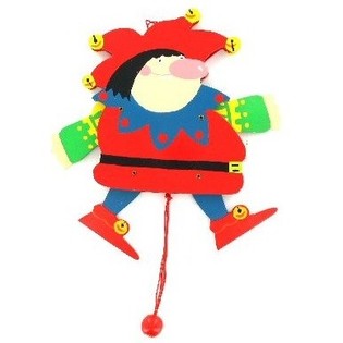 HOLZEN JUMPING JACK - HARLEKIN (6 Stk.)