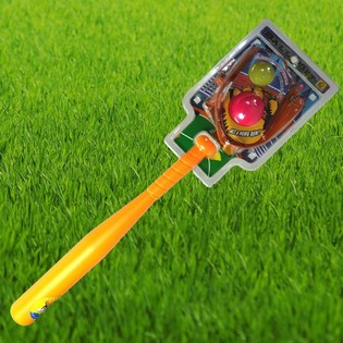 Baseballschl&eacute;i mat Ball an H&auml;ndsch (6 Stk.)