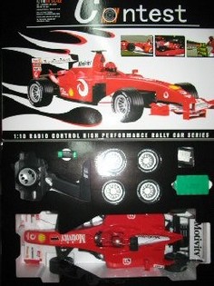 Grousse RC Formel 1 Auto Contest
