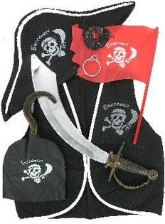 Piraten Verkleedungs-Set (2 Stck.)