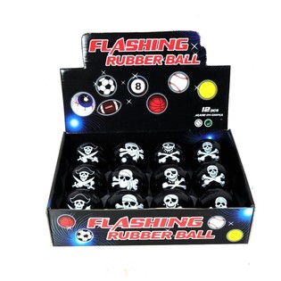 Piraten Flitsball Ouni Liicht an der Display (12 Stk.)