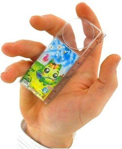Lineal mat integr&eacute;ierter Lupp & Spill (100 Stk.)