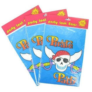 10 GEBUERTSDAGSTUTEN - PIRATE PARTY (6 Sets)