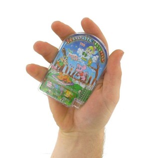 Mini-Flipper Spiller fir d'Tombola 10 cm (50 Stck.)