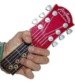 Elektronesch Loftgittar mat Lasersensor | Musikspillsaach